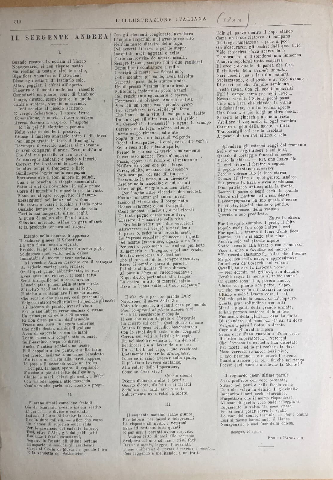 Arte   Esposizione Di Torino, 1880   Illustrazione Del Pittore Paolo Vetri