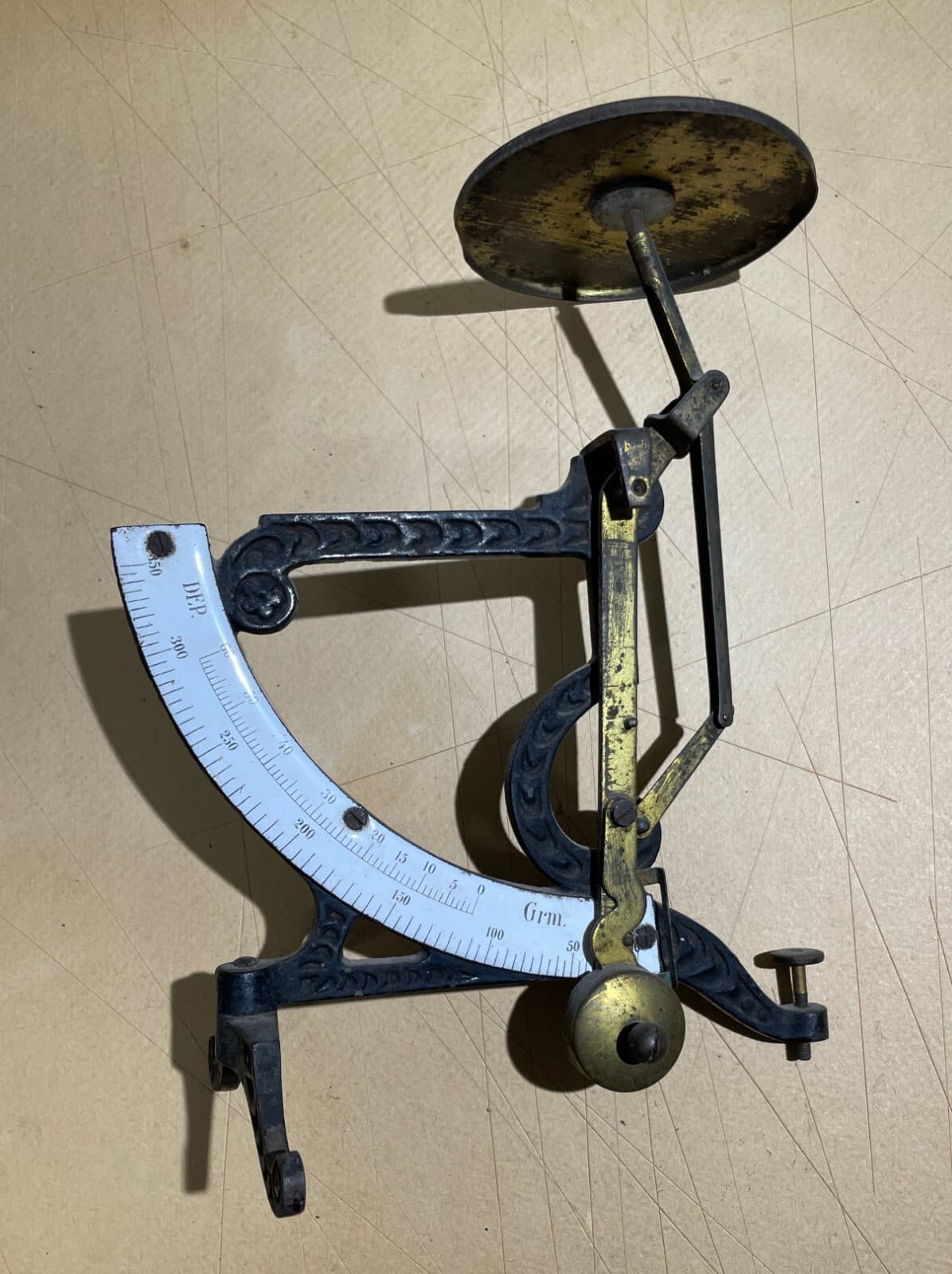 Antichi Strumenti Di Misura: Bilancia Postale Pesa Lettere