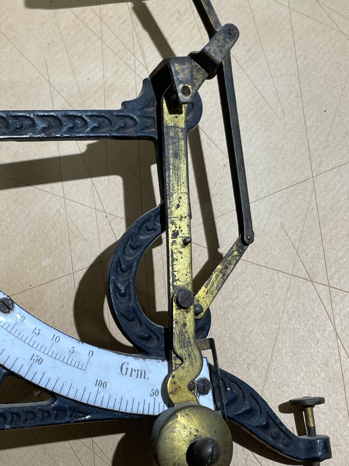 Antichi Strumenti Di Misura: Bilancia Postale Pesa Lettere