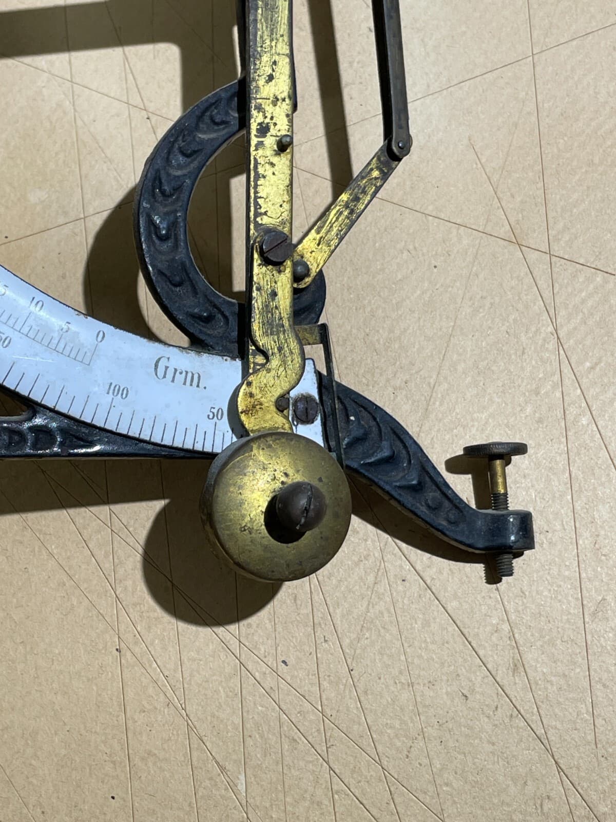 Antichi Strumenti Di Misura: Bilancia Postale Pesa Lettere