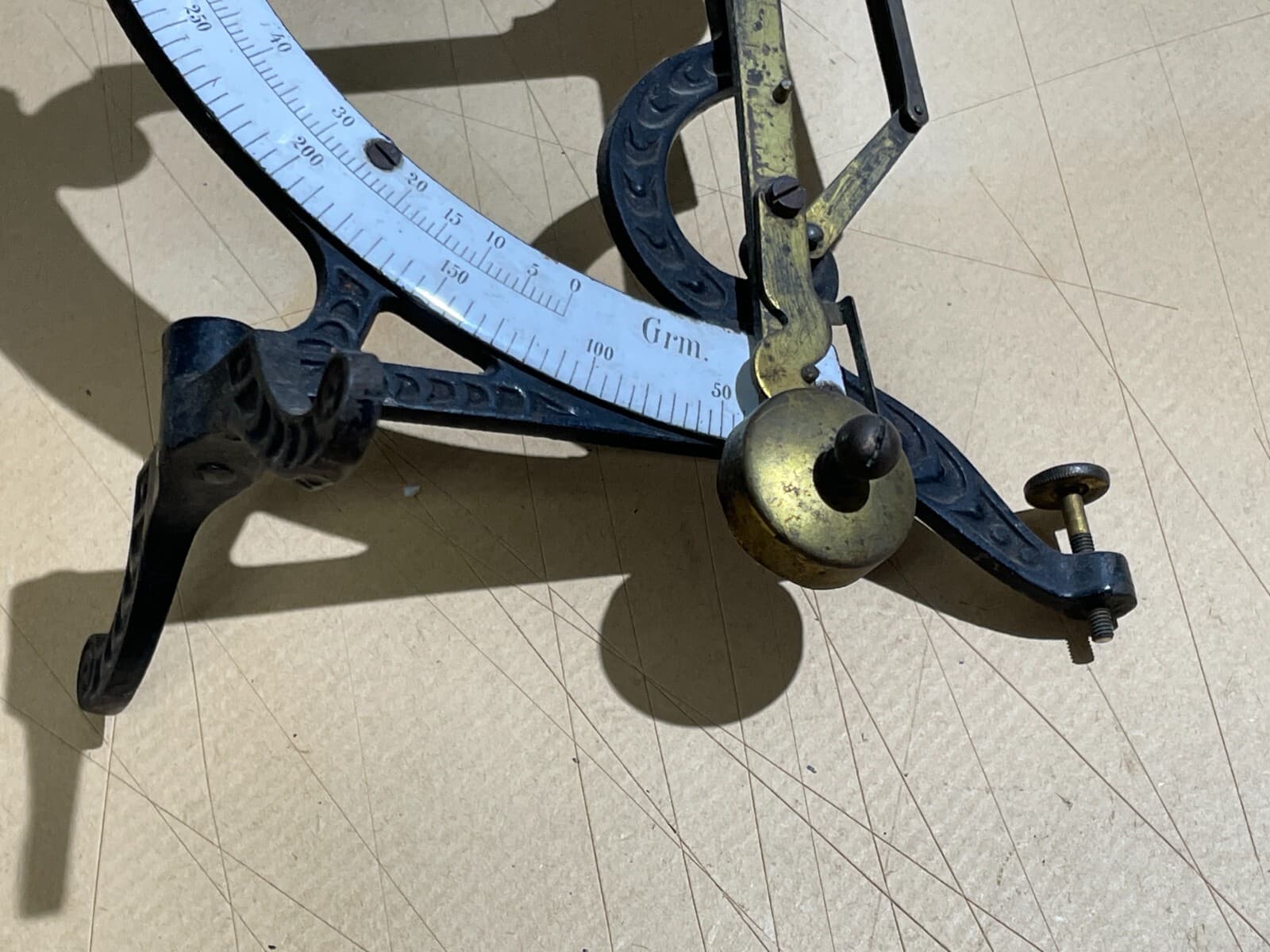 Antichi Strumenti Di Misura: Bilancia Postale Pesa Lettere