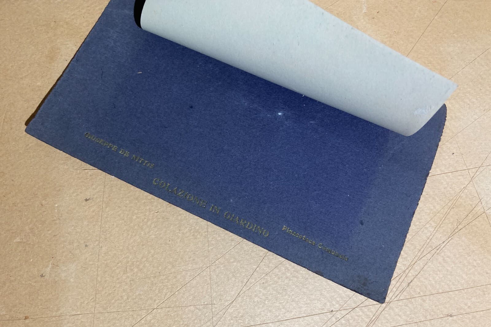 Giuseppe De Nittis: Colazione In Giardino   Fotografia d'Epoca