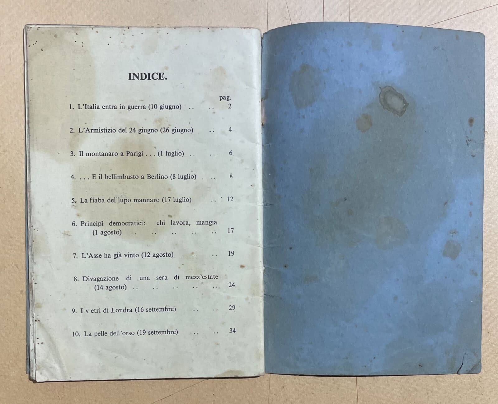 È Al Microfono Il Colonnello Stevens. Vol. II: Giugno Settembre 1940