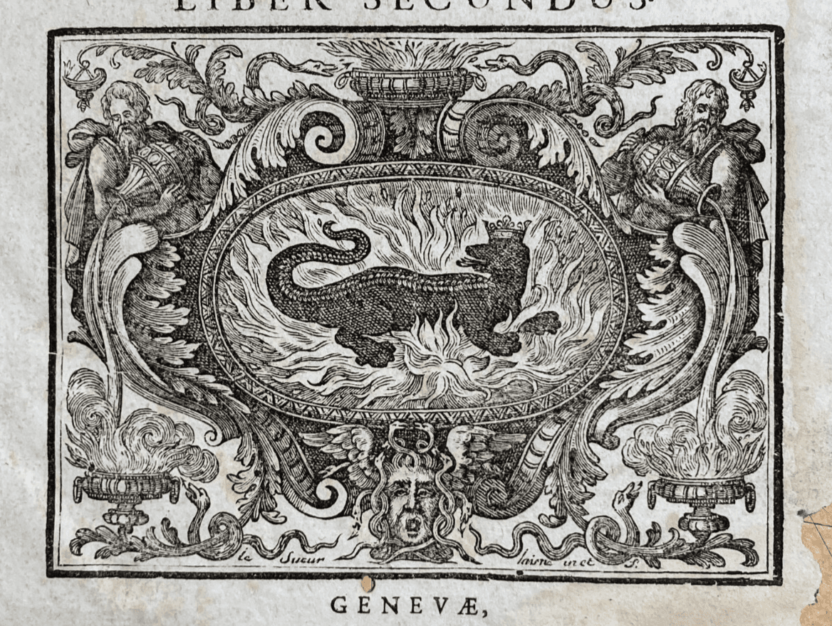 Artistica Allegoria: Antica Marca Tipografica Chouet, Ginevra   Capecelatro