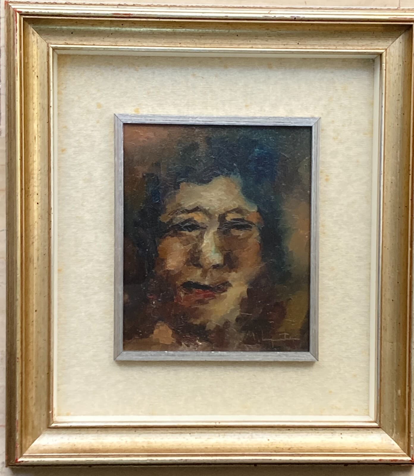 Mariano Imperatori, Maria La Zingara Pescarese   Dipinto A Olio, 1977