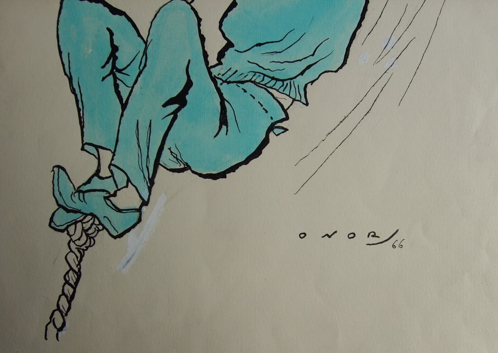 Umberto Onorato: Ritratto Di Anthony Ainley In Amleto, 1966