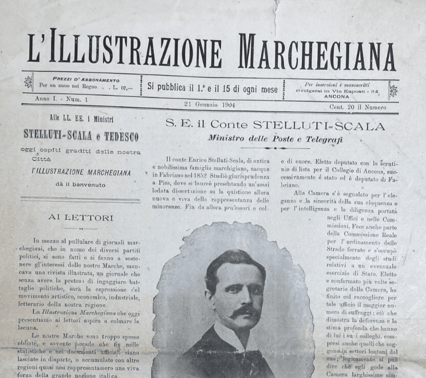 L'Illustrazione Marchigiana: Ancona, 21 Gennaio 1904 (Anno I, N. 1)