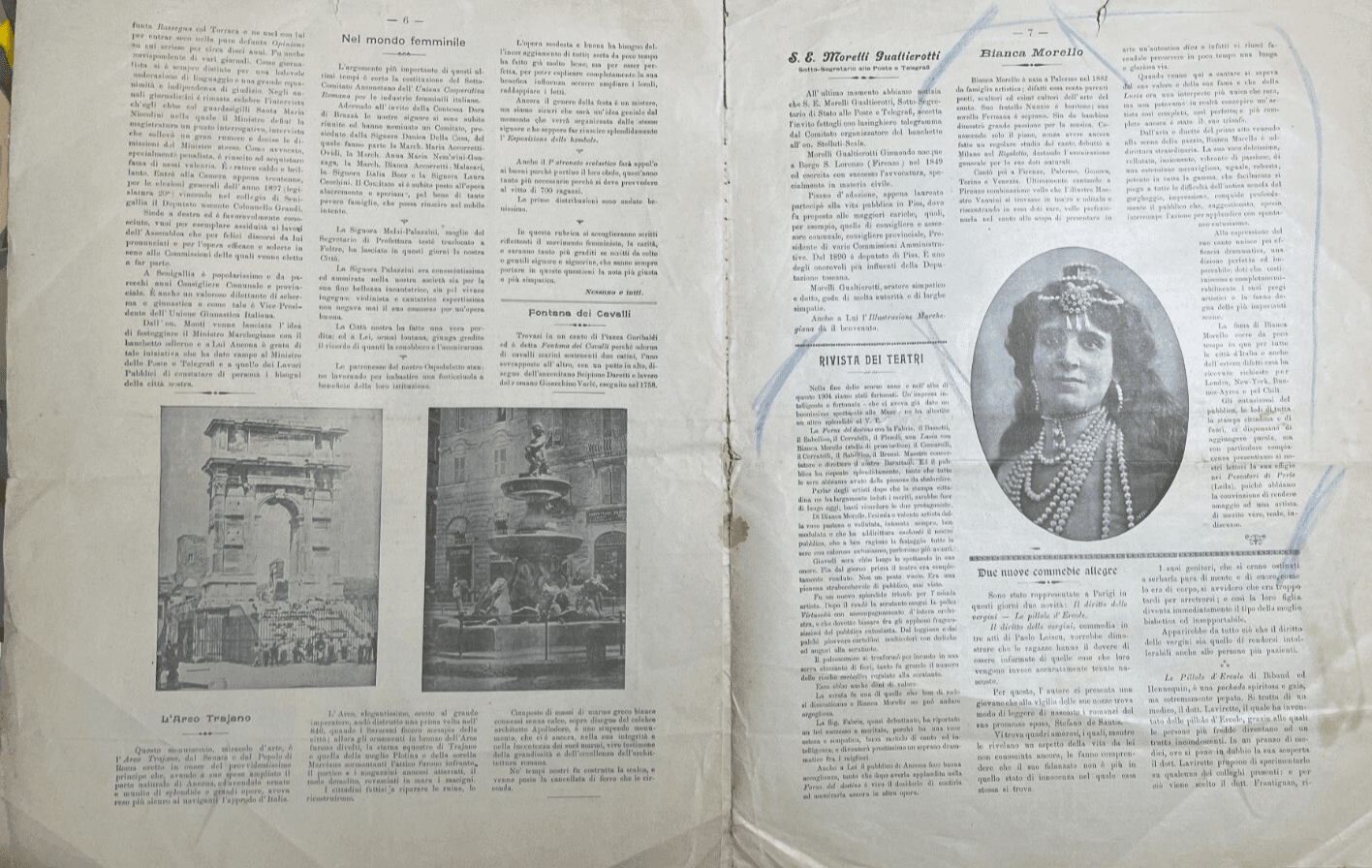 L'Illustrazione Marchigiana: Ancona, 21 Gennaio 1904 (Anno I, N. 1)