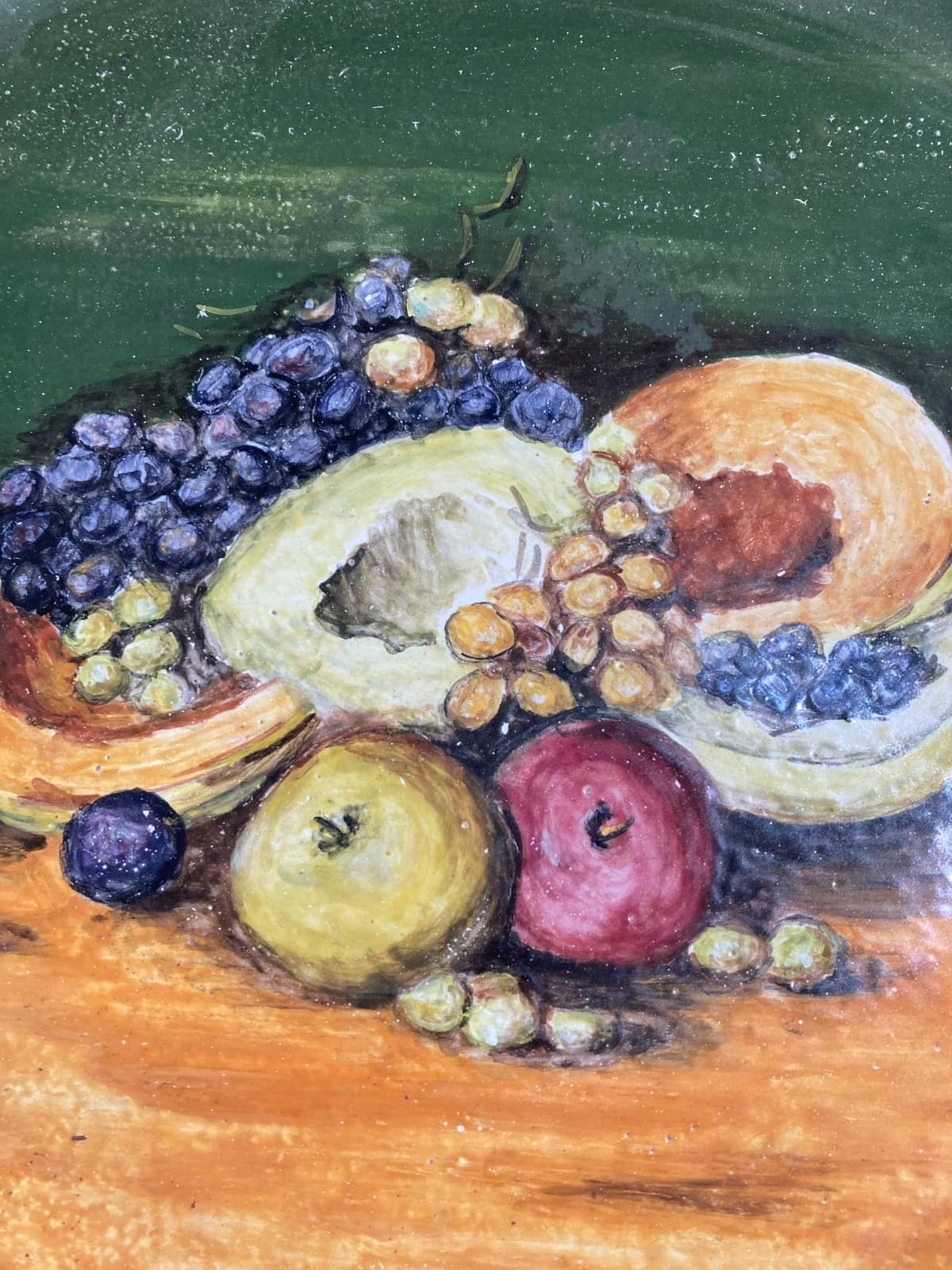 Artistica Ceramica: Composizione Di Frutta, Manifattura Troise, Campobasso