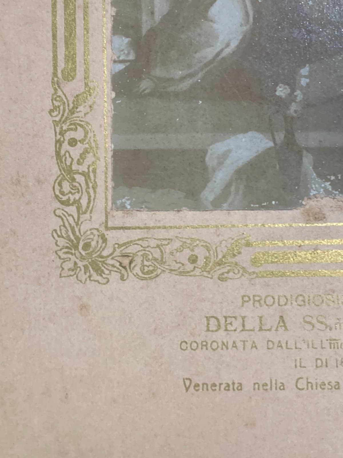 Arte Devozionale: Napoli, Madonna Dell'Annunziata, Incoronazione 1915, Rara Fotografia