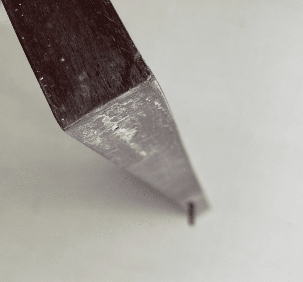 Antica Cornice Originale d'Epoca Impiallacciata In Noce