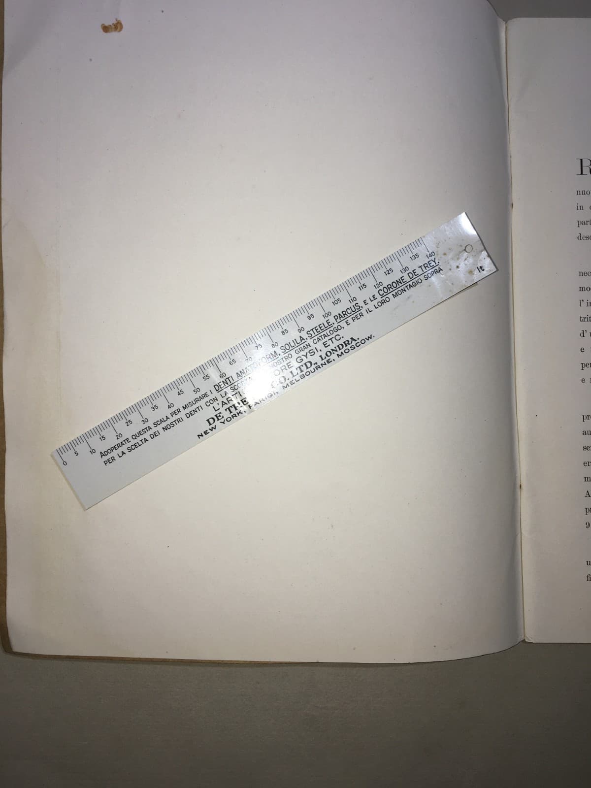 Montaggio Di Apparecchi Con Denti Anatoform E Blocchi Gysi. Metodo Del Dr. Gysi (Anni '30)