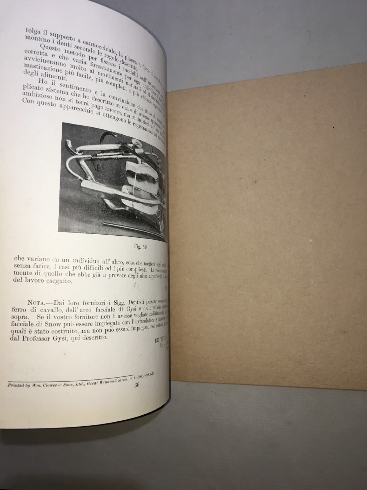 Montaggio Di Apparecchi Con Denti Anatoform E Blocchi Gysi. Metodo Del Dr. Gysi (Anni '30)