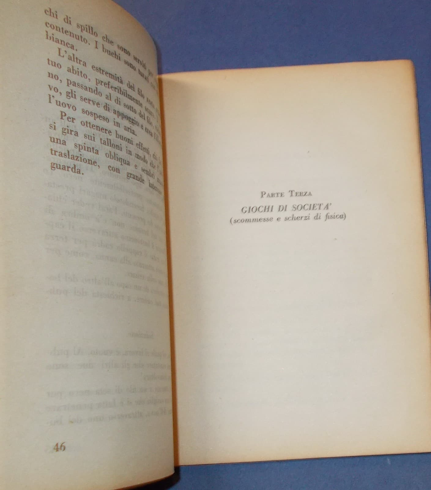 Magia E Giochi Di Società: Giochi Di Prestigio E Prestidigitazione