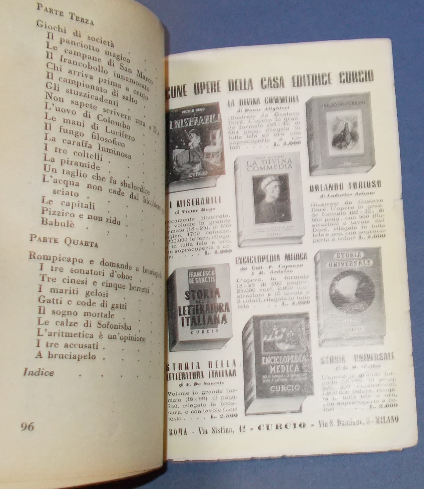 Magia E Giochi Di Società: Giochi Di Prestigio E Prestidigitazione