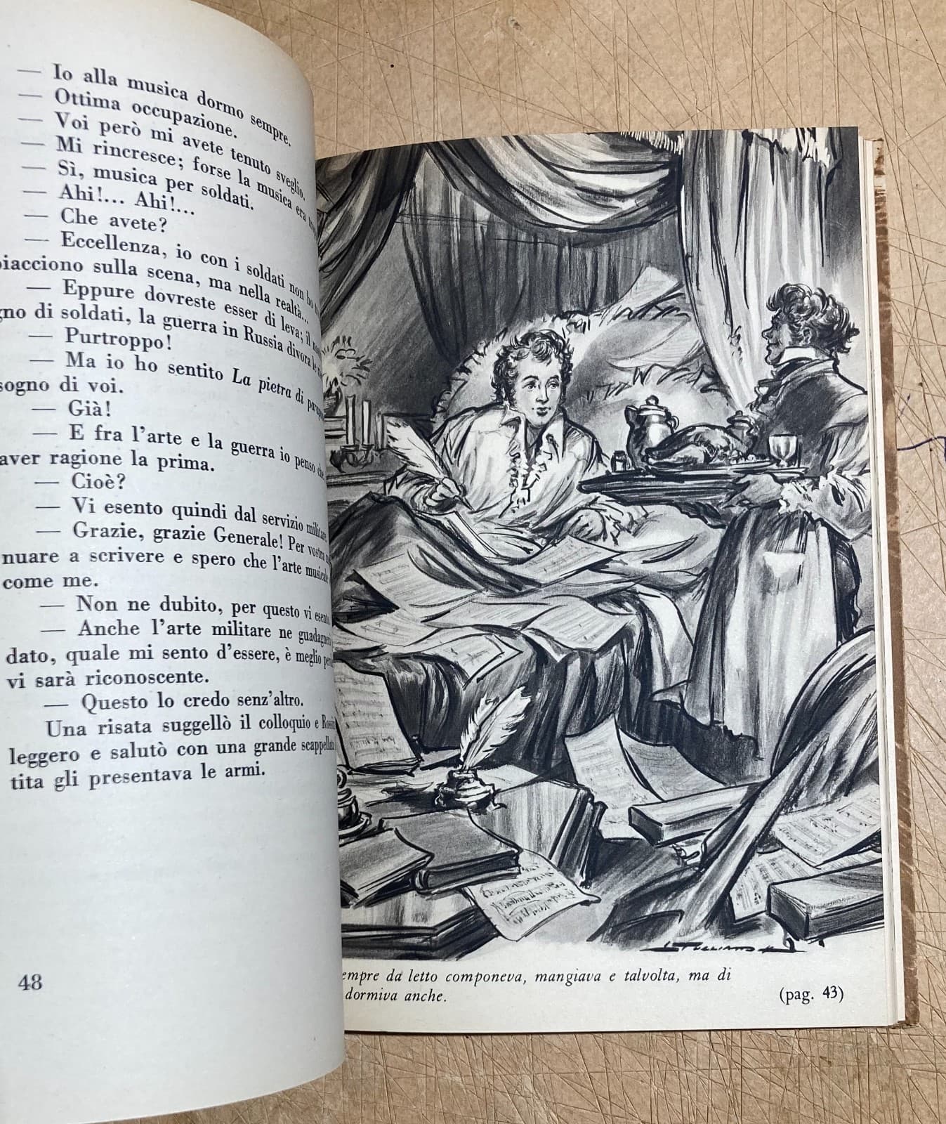 Rossini: Il Romanzo Dell'Opera. Edizione Illustrata Da Luigi Togliatto (1954)