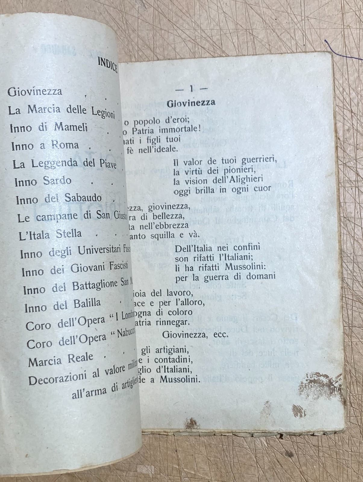 Militaria, Artiglieria Sabaudo, Sardegna, Cagliari, Fascismo, Inni Patriottici