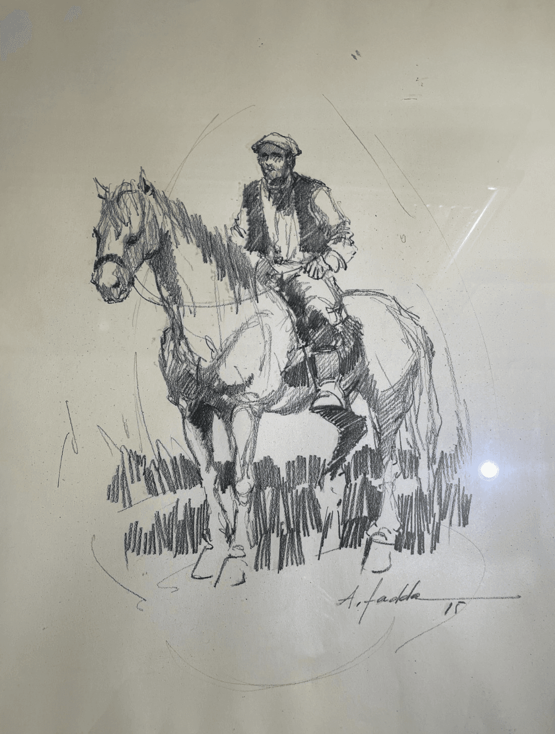 Arte Contemporanea: Folklore Sardo. Opera Decorativa Di A. Fadda