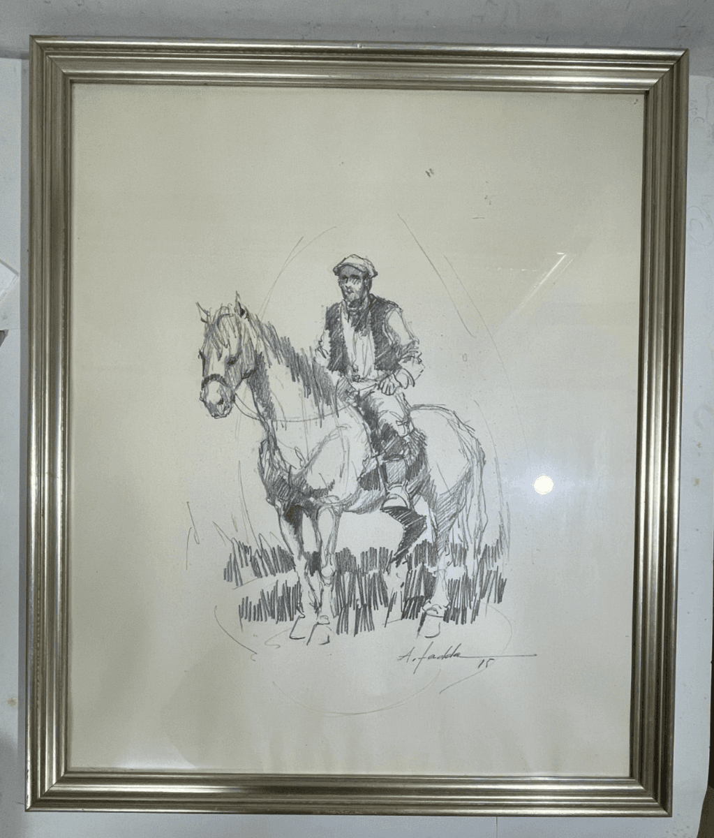 Arte Contemporanea: Folklore Sardo. Opera Decorativa Di A. Fadda