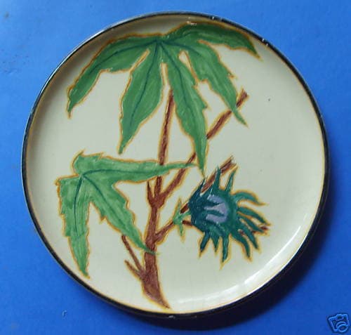 Piatto In Ceramica Michelangela Borghetti, Anni '30, Firmato