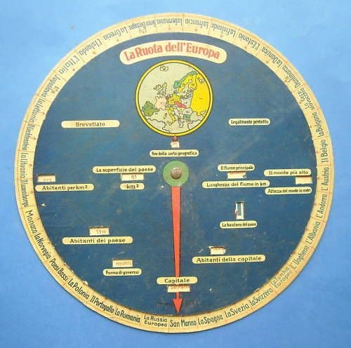 La Ruota Dell'Europa: Geografia Economica E Dati Statistici, Prima Metà Del '900