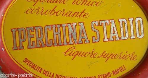 Vassoio Pubblicitario Distilleria Alfonso Stadio, Napoli. Anni '50