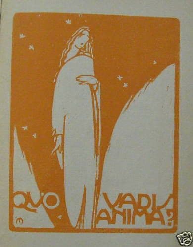 Xilografia Originale Di Publio Morbiducci, Quo Vadis Anima?, Anni '20