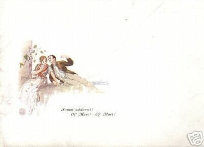 Maria, Mari'!   Cartolina Illustrata Da Pietro Scoppetta