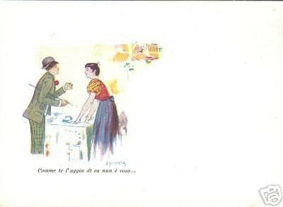 Cartolina Illustrata Pietro Scoppetta   Scapricciatiello   Edizione Bideri