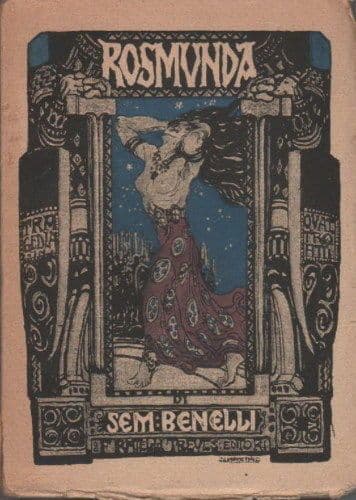 Rosmunda Di Sem Benelli, Treves 1922, Illustrazioni Mancini