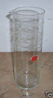 Bicchiere Inciso F.lli Fuga Murano Vetro Artistico Anni '50