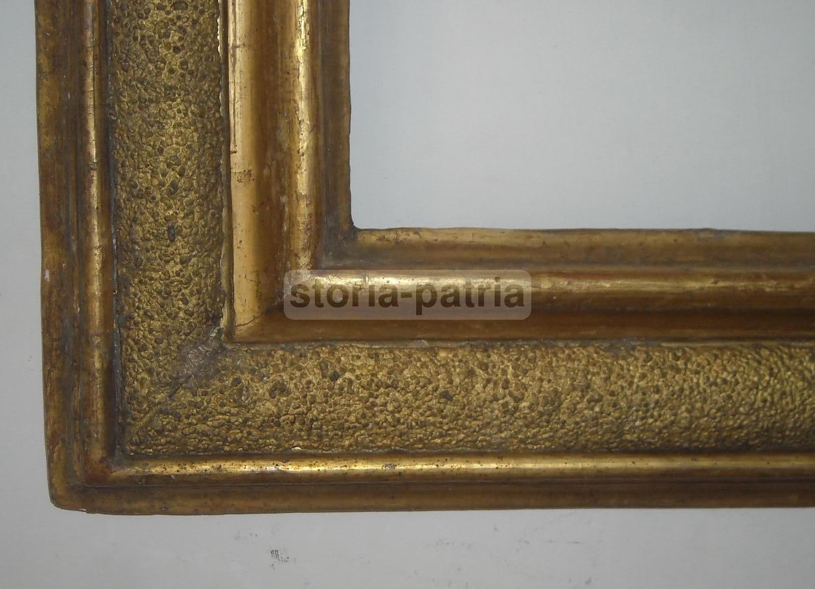 Antica Cornice In Legno Dorato E Decorato, XVIII Secolo, Venezia