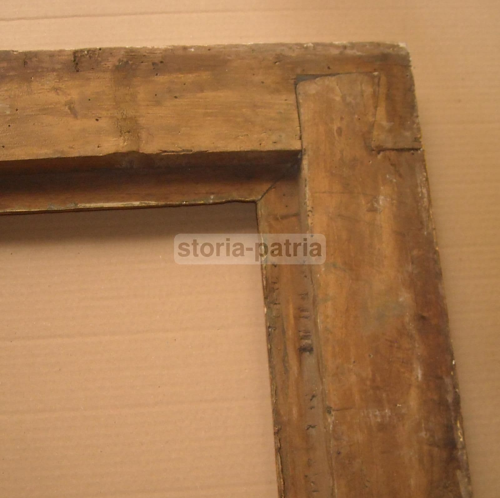 Antica Cornice In Legno Dorato E Decorato, XVIII Secolo, Venezia