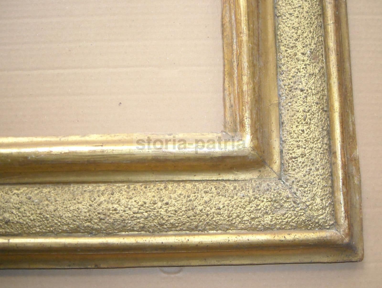 Antica Cornice In Legno Dorato E Decorato, XVIII Secolo, Venezia