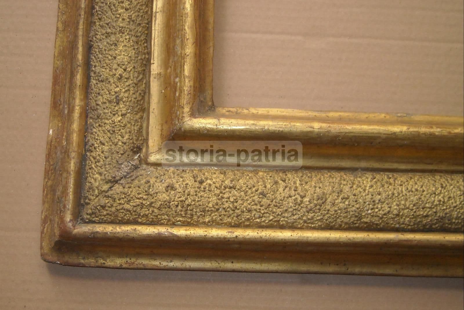 Antica Cornice In Legno Dorato E Decorato, XVIII Secolo, Venezia