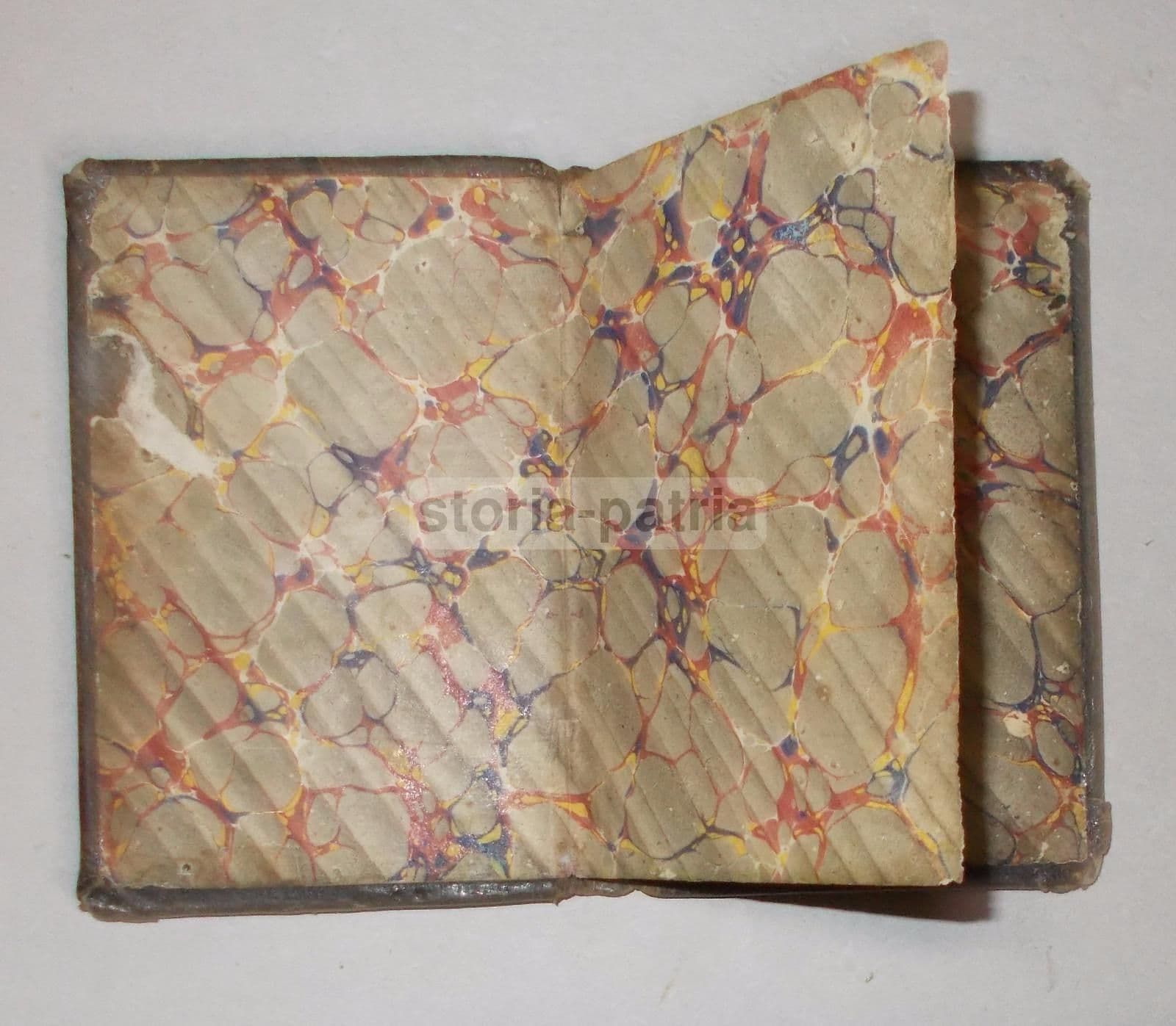 Antica Legatura In Pelle Con Fregi Dorati, Metà 800