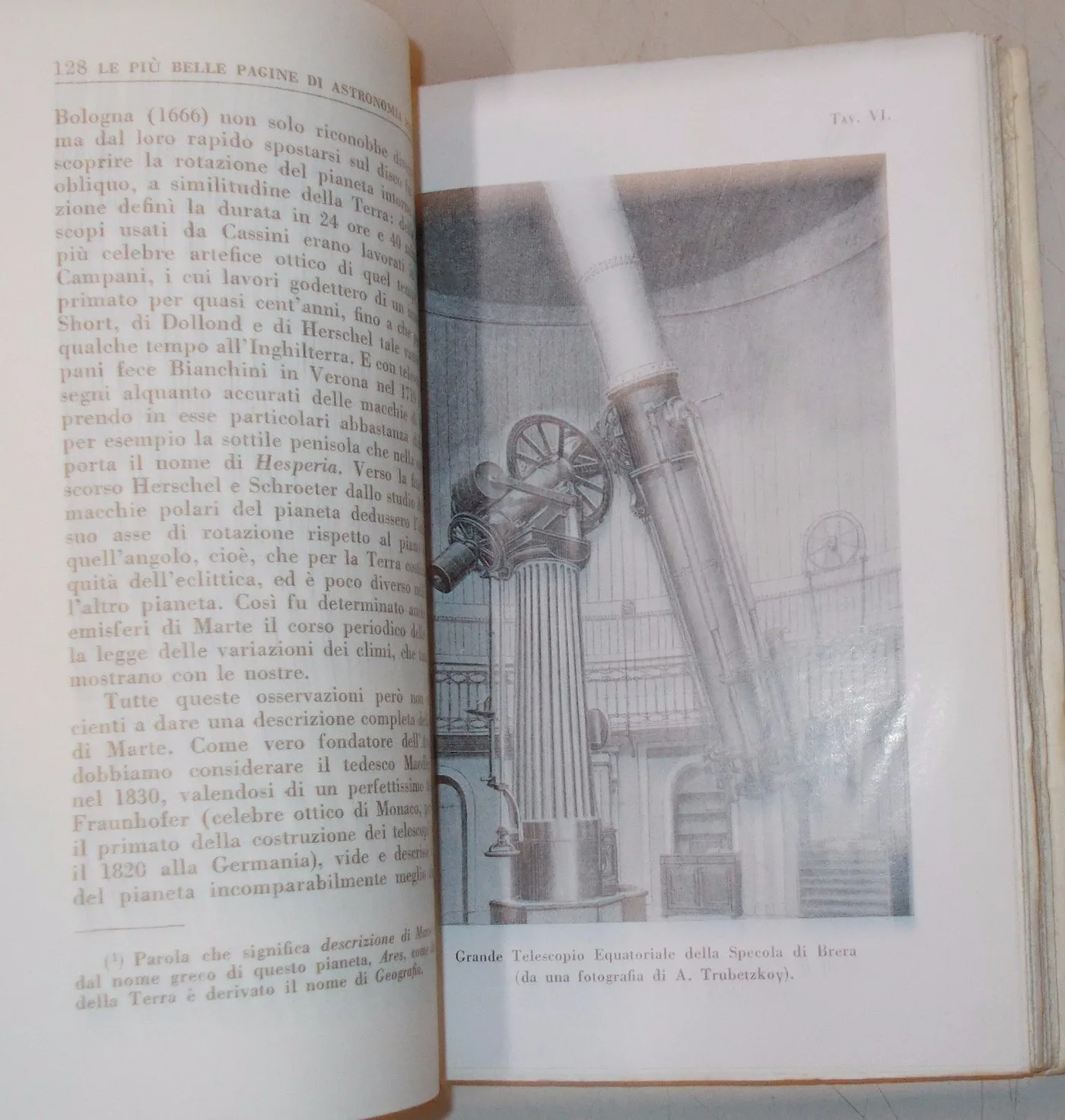 Schiaparelli, Astronomia Popolare 1941, Hoepli: Marte, Mercurio, Comete