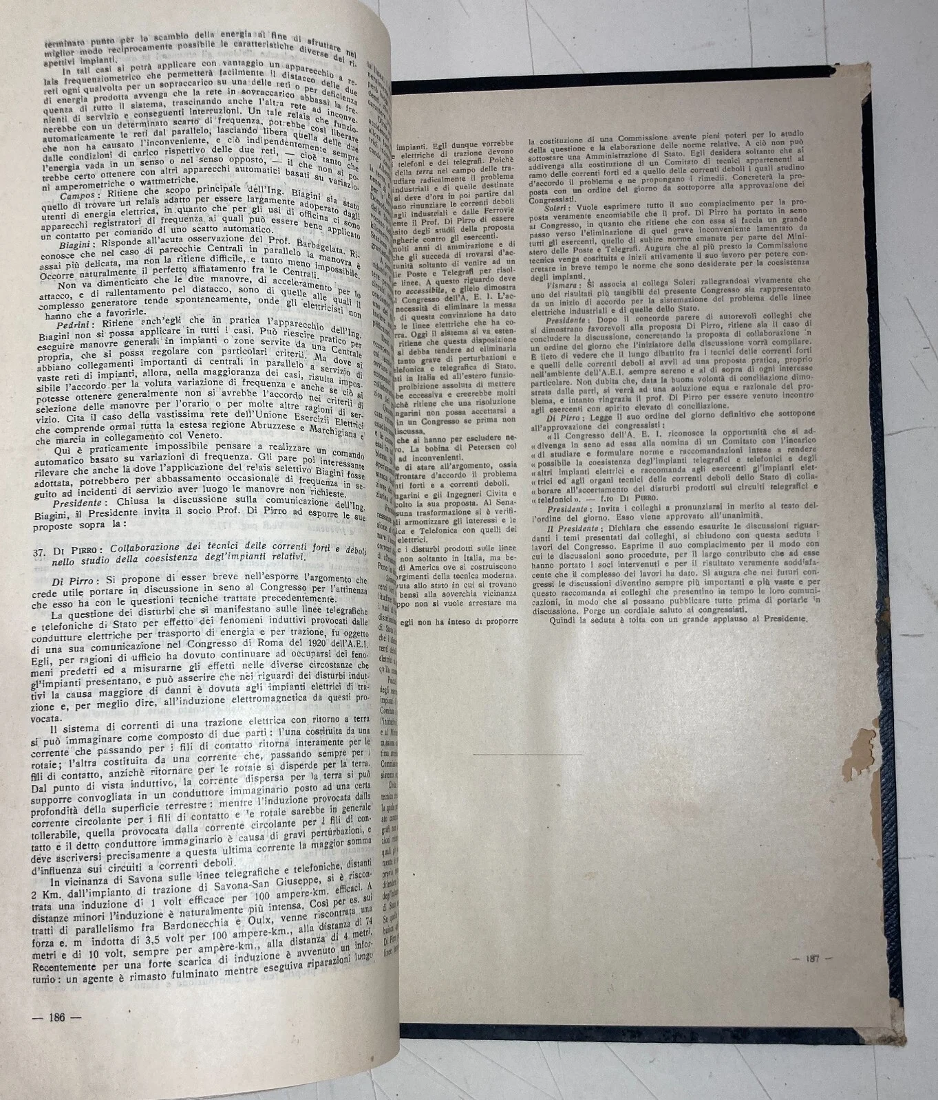 Ingegneria, Elettricità, Associazione Elettrotecnica Italiana: Rendiconto Annuale, 1922, foto 14 di 16