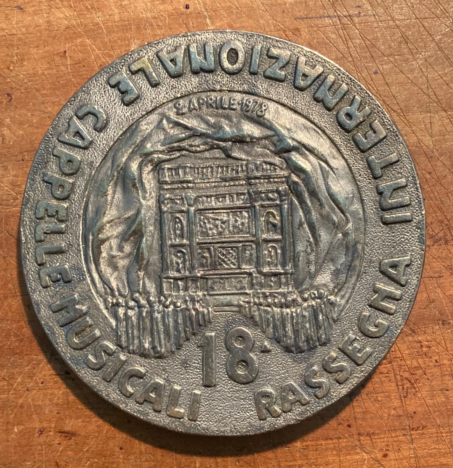 Medaglia della Rassegna di Cappelle Musicali, Loreto 1978, foto 4 di 4