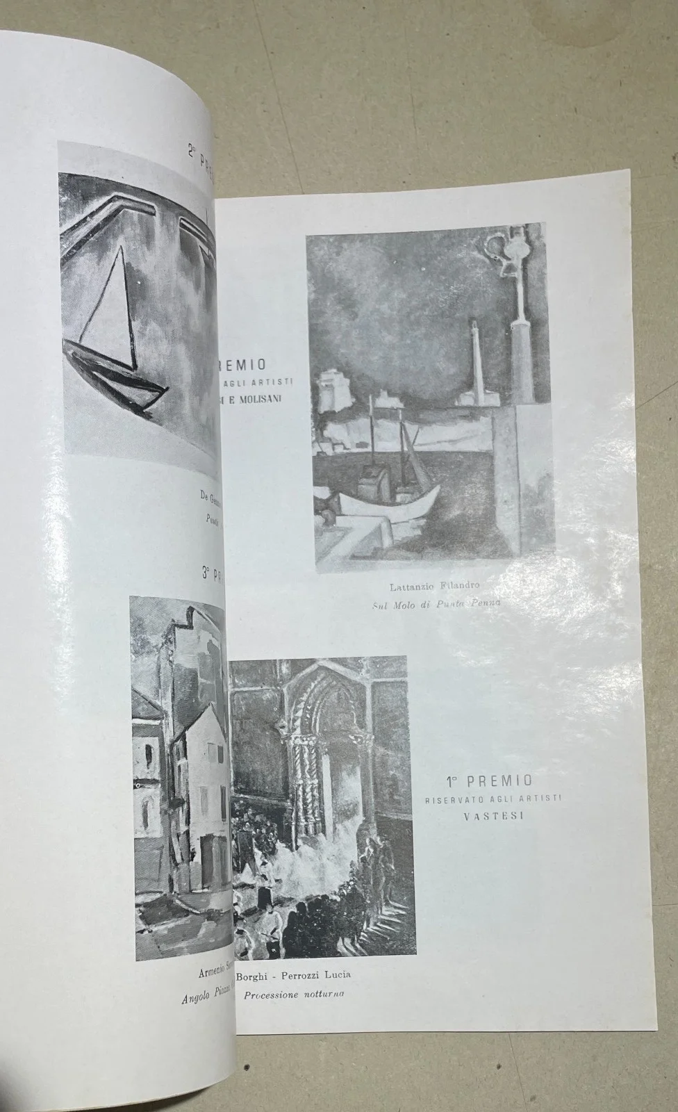 Catalogo della Seconda Mostra Estemporanea di Vasto, 1960, foto 4 di 11