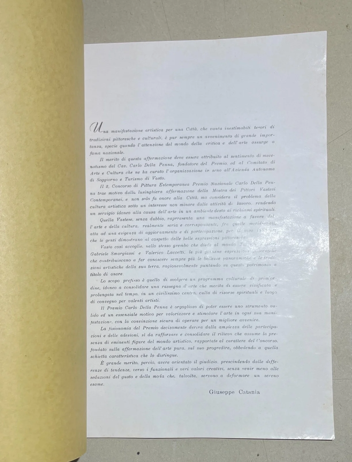 Catalogo della Seconda Mostra Estemporanea di Vasto, 1960, foto 6 di 11