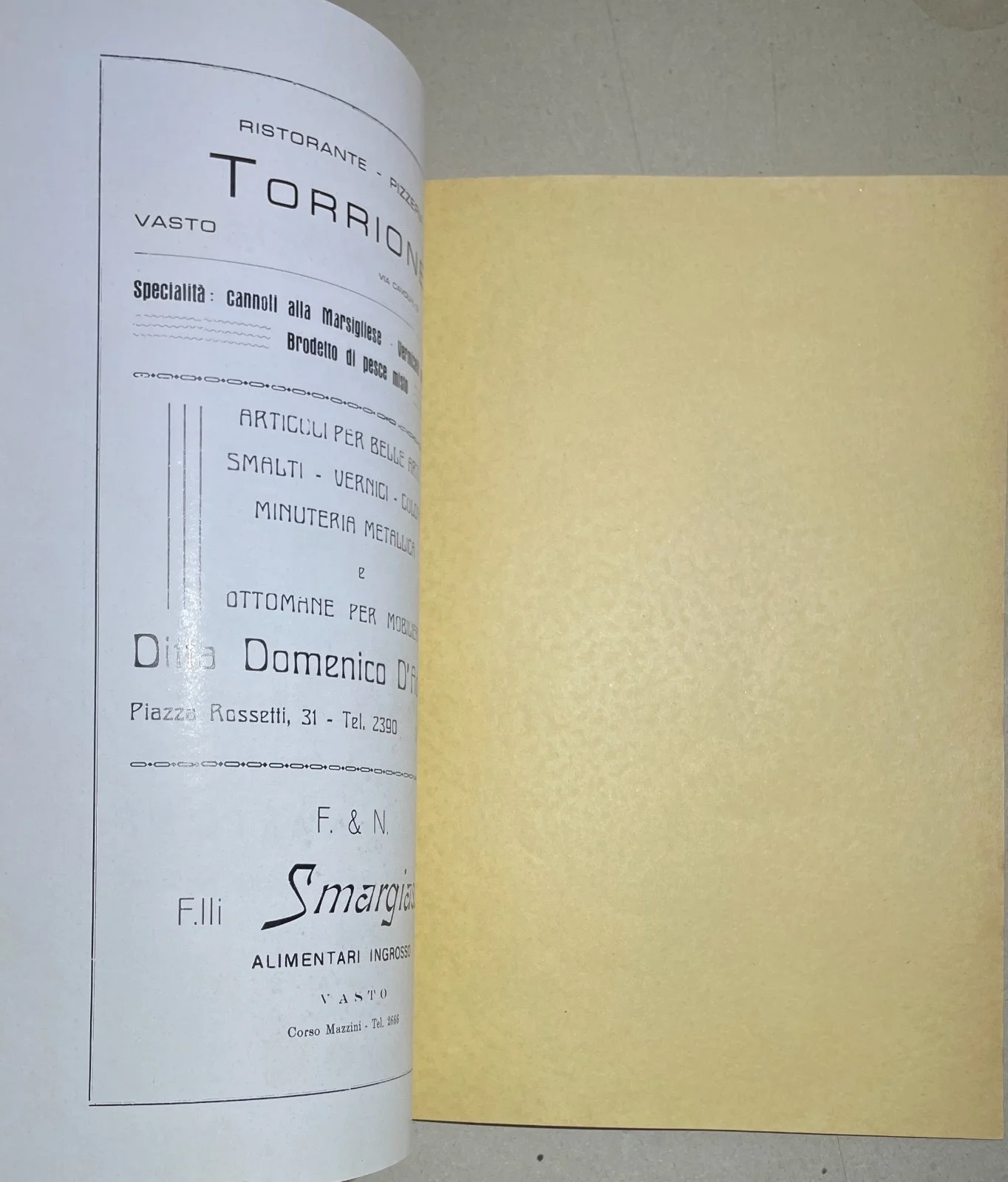 Catalogo della Seconda Mostra Estemporanea di Vasto, 1960, foto 2 di 11