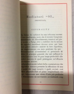Napoli: Tecnica Della Ghisa, Riscaldamento, Radiatori, Caldaie, Scaldapiatti E Rubinetteria Silurificio Italiano