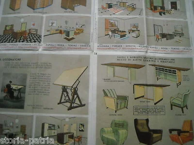 Arredamenti Ferretti: Modernariato, Design, Complementi d'Arredo, Catalogo D'Epoca, foto 2 di 2