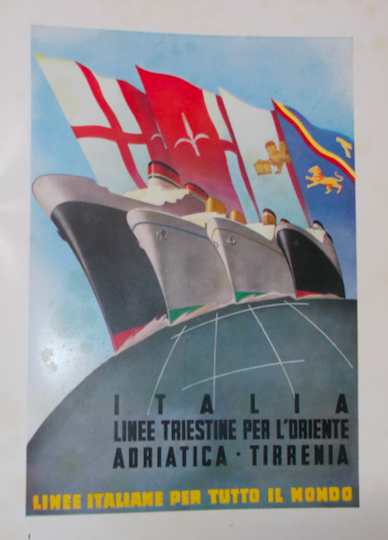 Navigazione, Navi, Emigrazione, Trieste, Tirrenia, Araldica, Aeronautica, Ala Littoria