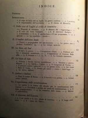 Giacomo Perticone, La Repubblica Di Salò (Ed. Leonardo, 1947) Politica, Fascismo E Partigiani