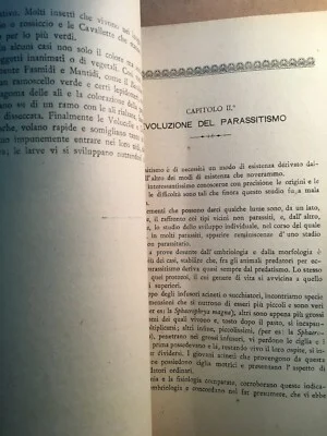 Francesco Scarsini, Note sul Parassitismo Animale, 1906, foto 4 di 7