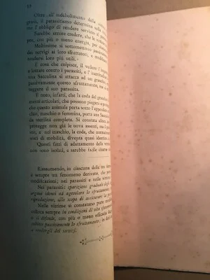 Francesco Scarsini, Note sul Parassitismo Animale, 1906, foto 2 di 7