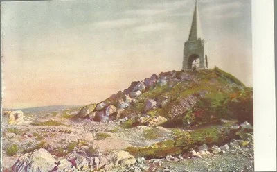 Cartolina Sormani, Ossario del Monte Cimone, 1930