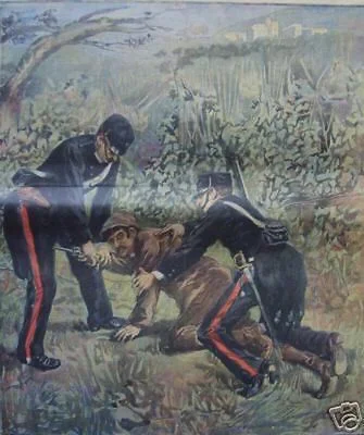 L'Arresto del Bandito Musolino ad Acqualagna, 1901